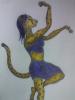 Cheetah Belly Dancer