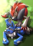 zorua x lucario