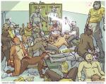 locker room