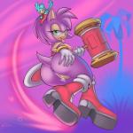 Amy Rose's Sexy Naked Pose